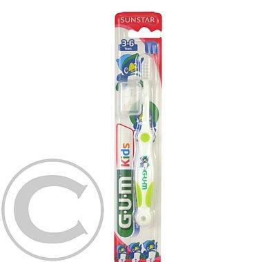 GUM zubní kartáček Kids (3-6 let) B214M