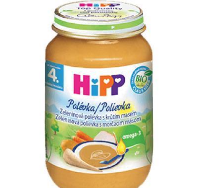 HIPP POLÉVKY BIO Zeleninová s krůtím 190 g