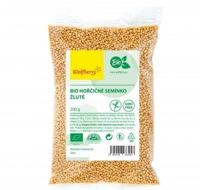 WOLFBERRY Hořčičné semínko žluté BIO 200 g