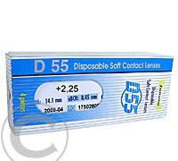 Kontaktní čočky měkké D 55&nbsp  2,25D/8,45 mm 6 ks: VÝPRODEJ