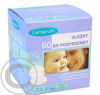 Lansinoh jednorázové vložky do podprsenky 60ks