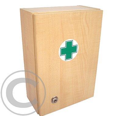 Lékárnička dřevěná 330x230x120mm prázdná