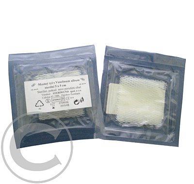 Mastný tyl sterilní krytí 5x5cm/1ks Steriwund