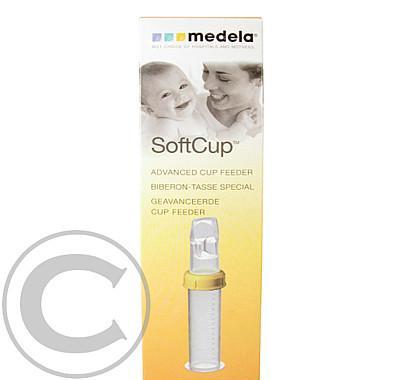 MEDELA SoftCup - lahvička s dudlíkem ve tvaru lžičky 80ml