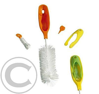 POUPY Kartáč na láhev a savičku