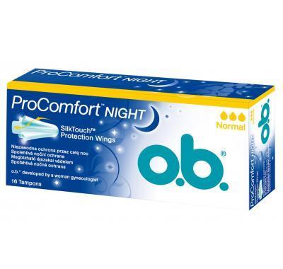 Tampony o.b.® ProComfort™ Night Normal 16 kusů