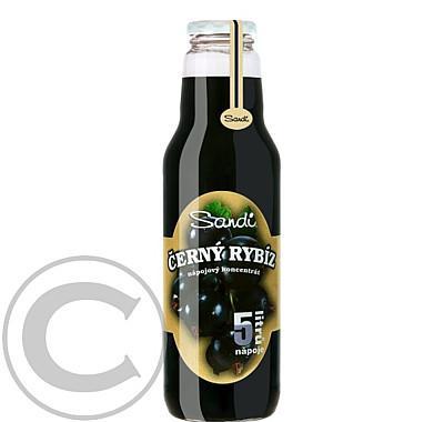 Sandi koncentrovaná šťáva Černý rybíz 720 ml