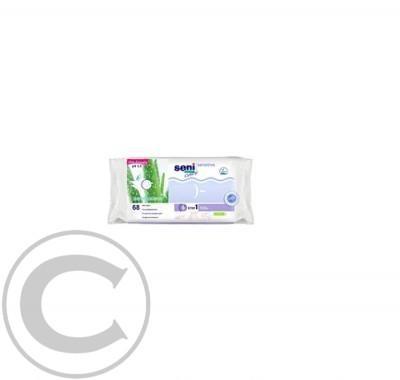Seni Care Vlhčené ubrousky Sensitive 68ks