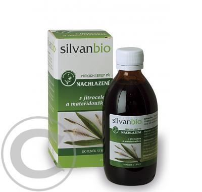 SILVANBIO Sirup s jitrocelem a mateřídouškou 250ml