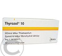 THYROZOL 10  50X10MG Potahované tablety