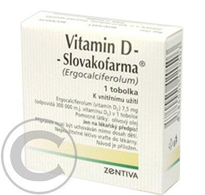 VITAMIN D SLOVAKOFARMA  50X300KU Tobolky