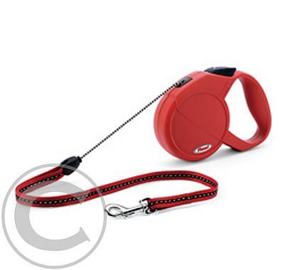 Vodítko FLEXI Classic Long 1 7m/12kg Lanko Červená 1ks