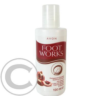 Zklidňující koupel na nohy s granátovým jablkem a čokoládou (Pomegranate Chocolate Foot Soak) 100 ml